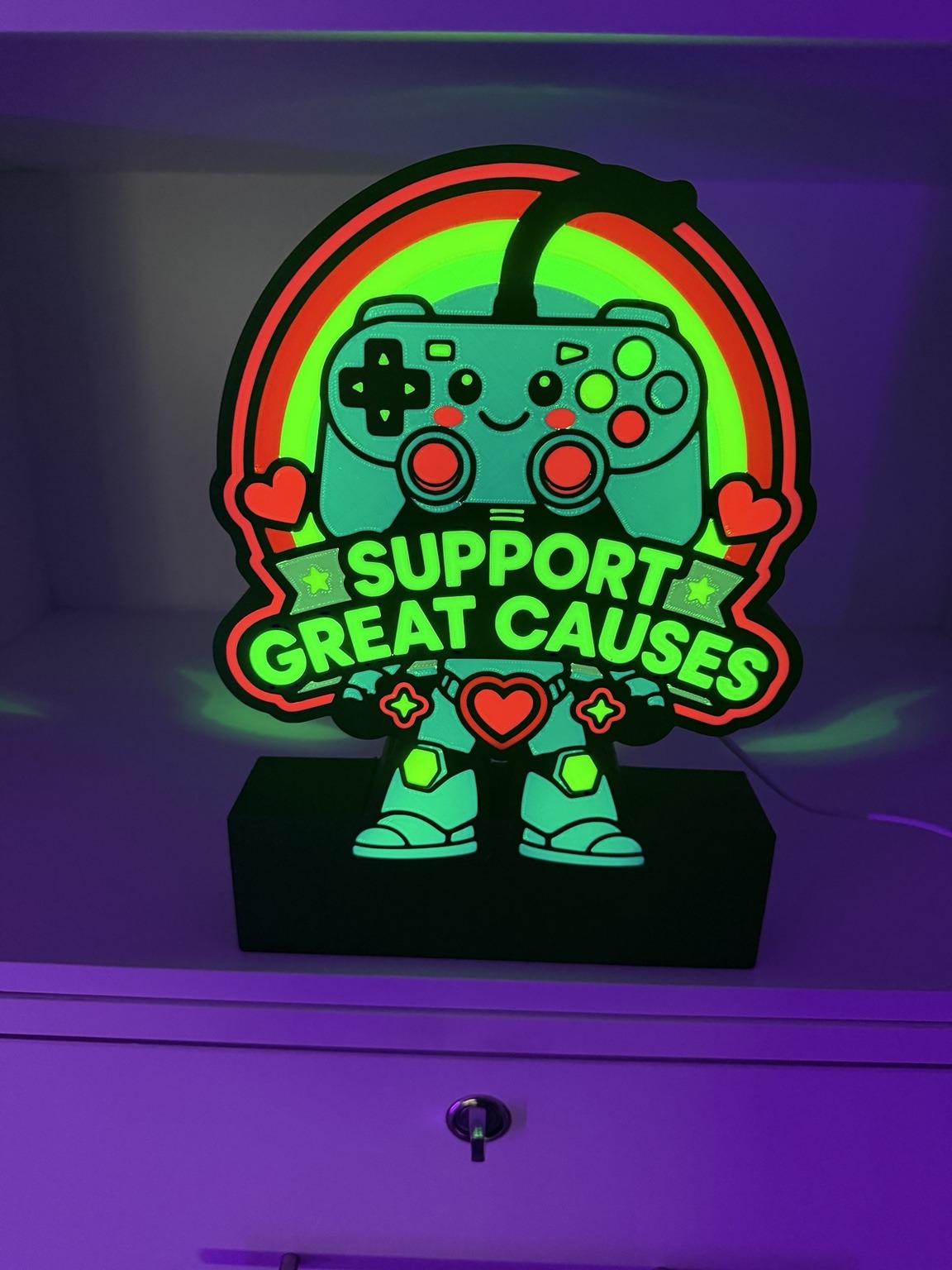 Support Great Causes custom lightbox